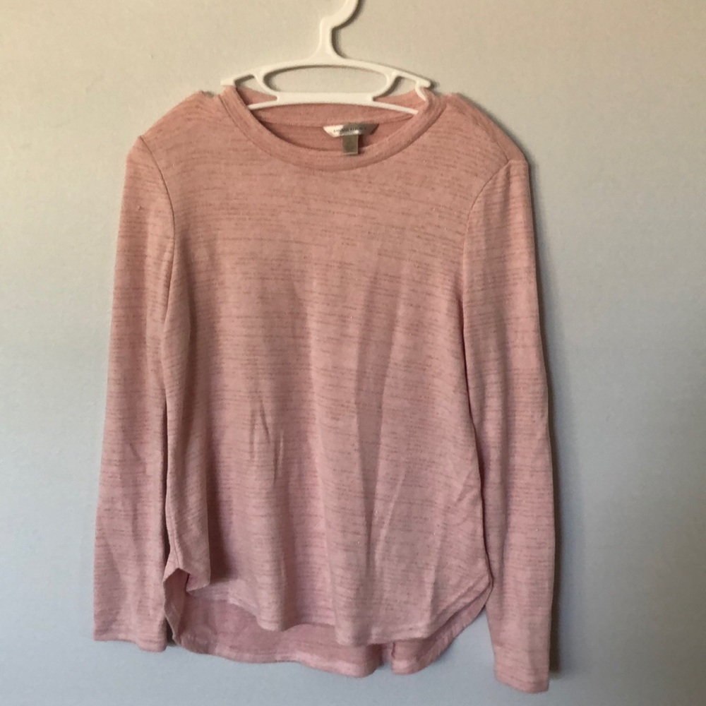 Banana Republic Long Sleeve Soft Pink NWT